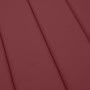 Cojín para tumbona tela rojo tinto melange 186x58x3 cm de , Cojines para sillas y sofás - Ref: Foro24-4002485, Precio: 37,22 €