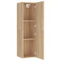 TV-Möbel 2 Stück Sperrholz Eiche Farbe 30,5x30x110 cm von , TV-Möbel - Ref: Foro24-803369, Preis: 91,27 €, Rabatt: %