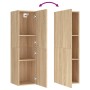TV-Möbel 2 Stück Sperrholz Eiche Farbe 30,5x30x110 cm von , TV-Möbel - Ref: Foro24-803369, Preis: 91,27 €, Rabatt: %
