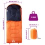 Saco de dormir de camping para adultos 3-4 estaciones de , Sacos de dormir - Ref: Foro24-94444, Precio: 28,23 €, Descuento: %
