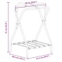 Freistehender klappbarer Montierungshalter schwarzes Eisen von , Sattelzubehör - Ref: Foro24-172441, Preis: 75,48 €, Rabatt: %