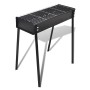 Barbacoa de carbón cuadrada con soporte de vidaXL, Barbacoas - Ref: Foro24-40713, Precio: 75,43 €, Descuento: %