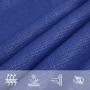 Square sail awning HDPE blue 160 g/m² 7x7 m by , Umbrellas - Ref: Foro24-311500, Price: 103,41 €, Discount: %