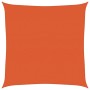 HDPE orange square sail awning 160 g/m² 7x7 m by , Umbrellas - Ref: Foro24-311665, Price: 103,41 €, Discount: %