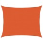Rectangular sail awning HDPE orange 160 g/m² 6x8 m by , Umbrellas - Ref: Foro24-311690, Price: 91,39 €, Discount: %
