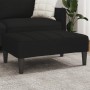 Fußstütze aus schwarzem Stoff 77x55x31 cm von , Osmanen - Ref: Foro24-4007382, Preis: 68,90 €, Rabatt: %