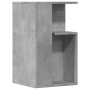 Engineered wood side table concrete gray 35x35x60 cm by , Coffee table - Ref: Foro24-840740, Price: 41,64 €, Discount: %
