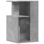 Engineered wood side table concrete gray 35x35x60 cm by , Coffee table - Ref: Foro24-840740, Price: 41,64 €, Discount: %