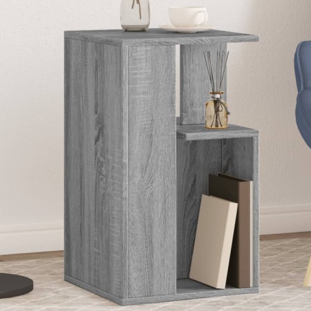 Sonoma gray engineered wood side table 35x35x60 cm by , Coffee table - Ref: Foro24-840742, Price: 47,65 €, Discount: %
