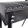 Quadratischer Holzkohlegrill mit Ständer von vidaXL, Grillen - Ref: Foro24-40713, Preis: 75,43 €, Rabatt: %
