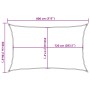 Toldo de vela HDPE rojo 160 g/m² 5x8 m de , Sombrillas - Ref: Foro24-311633, Precio: 67,86 €, Descuento: %