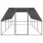 Hühnerkäfig aus verzinktem Stahl 3x8x2 m von , Käfige und Lebensräume für Kleintiere - Ref: Foro24-3278820, Preis: 527,37 €, ...
