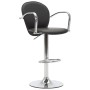 Kitchen stools armrests 2 pcs synthetic leather black by , Kitchen stools - Ref: Foro24-249700, Price: 164,00 €, Discount: %