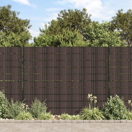 Privacy panels 4 pcs PVC brown 35x0.19 m by , fence panels - Ref: Foro24-147863, Price: 100,43 €, Discount: %