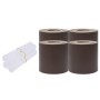 Sichtschutzpaneele 4 Stück PVC braun 35x0,19 m von , Zaunpaneele - Ref: Foro24-147863, Preis: 100,41 €, Rabatt: %