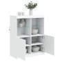 Sideboard mit weißen LED-Leuchten 81x37x100 cm von , Sideboards - Ref: Foro24-836672, Preis: 115,69 €, Rabatt: %