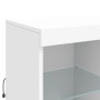 Sideboard mit weißen LED-Leuchten 81x37x100 cm von , Sideboards - Ref: Foro24-836672, Preis: 115,69 €, Rabatt: %