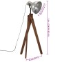 Lámpara de pie plateado vintage 25 W E27 45x45x120 cm by , Lamps - Ref: Foro24-371914, Price: 97,60 €, Discount: %