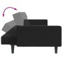 2-seater sofa bed with black velvet stool by , Sofas - Ref: Foro24-3258119, Price: 340,06 €, Discount: %