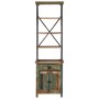 Aparador de madera maciza reciclada 55x30x180 cm de , Aparadores - Ref: Foro24-358884, Precio: 253,86 €, Descuento: %