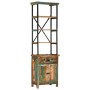 Aparador de madera maciza reciclada 55x30x180 cm de , Aparadores - Ref: Foro24-358884, Precio: 253,86 €, Descuento: %