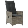 Set comedor jardín 7 pzas y cojines ratán sintético gris by , Garden sets - Ref: Foro24-3276740, Price: 797,11 €, Discount: %