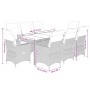9 pcs garden dining set with cushions synthetic rattan beige by , Garden sets - Ref: Foro24-3276806, Price: 1,00 €, Discount: %