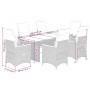 Set comedor jardín 7 pzas y cojines ratán sintético gris de , Conjuntos de jardín - Ref: Foro24-3276852, Precio: 902,22 €, De...