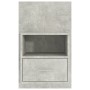 Mesitas de noche de pared 2 unidades color gris hormigón by , Nightstands - Ref: Foro24-811016, Price: 88,49 €, Discount: %