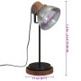 Vintage silberne Schreibtischlampe 25 W E27 17x17x50 cm von , Lampen - Ref: Foro24-371942, Preis: 52,31 €, Rabatt: %
