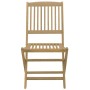 7-piece solid acacia wood garden dining set by , Garden sets - Ref: Foro24-3214240, Price: 389,11 €, Discount: %