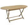 7-piece solid acacia wood garden dining set by , Garden sets - Ref: Foro24-3214240, Price: 389,11 €, Discount: %