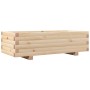 Pflanzgefäß aus massivem Kiefernholz 90x40x26,5 cm von , Töpfe und Pflanzgefäße - Ref: Foro24-847333, Preis: 84,35 €, Rabatt: %