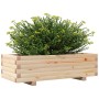 Pflanzgefäß aus massivem Kiefernholz 90x40x26,5 cm von , Töpfe und Pflanzgefäße - Ref: Foro24-847333, Preis: 84,35 €, Rabatt: %