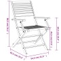 7-teiliges Garten-Esszimmerset aus massivem Akazienholz von , Gartensets - Ref: Foro24-3295003, Preis: 417,11 €, Rabatt: %