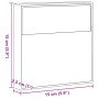 Lámpara de pared LED de exterior aluminio fundido negro de , Iluminación de exterior - Ref: Foro24-4006338, Precio: 22,72 €, ...