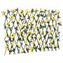 Enrejado expansible hiedra artificial amarillo 5 uds 180x60 cm de , Paneles de vallas - Ref: Foro24-366599, Precio: 75,14 €, ...