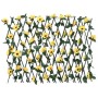 Enrejado expansible hiedra artificial amarillo 5 uds 180x60 cm de , Paneles de vallas - Ref: Foro24-366599, Precio: 75,14 €, ...