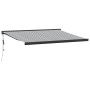 Toldo retráctil aluminio y tela gris antracita y blanco 4,5x3 m de , Toldos - Ref: Foro24-3216141, Precio: 587,12 €, Descuent...
