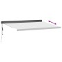Toldo retráctil aluminio y tela gris antracita y blanco 4,5x3 m de , Toldos - Ref: Foro24-3216141, Precio: 587,12 €, Descuent...