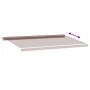 Manuelle einziehbare Markise braun 600x300 cm von , Markisen - Ref: Foro24-3215627, Preis: 574,39 €, Rabatt: %