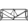 Couchtisch aus Stahl mit transparenter Glasplatte 98,5x50x41cm von , Couchtisch - Ref: Foro24-845996, Preis: 55,99 €, Rabatt: %