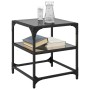Couchtisch mit schwarzer Stahlglasoberfläche 40x40x45 cm von , Couchtisch - Ref: Foro24-846004, Preis: 34,94 €, Rabatt: %