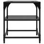 Couchtisch mit schwarzer Stahlglasoberfläche 40x40x45 cm von , Couchtisch - Ref: Foro24-846004, Preis: 34,94 €, Rabatt: %