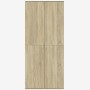 Hohes Sideboard Holzwerkstoff Sonoma Eiche 80x35x180 cm von , Schließfächer und Lagerschränke - Ref: Foro24-3276653, Preis: 1...