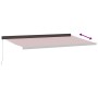 Manuelle einziehbare Markise bordeaux 500x300 cm von , Markisen - Ref: Foro24-3215322, Preis: 650,44 €, Rabatt: %