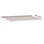 Manuelle einziehbare Markise braun 500x300 cm von , Markisen - Ref: Foro24-3215722, Preis: 649,88 €, Rabatt: %