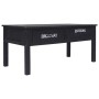 Black wooden coffee table 100x50x45 cm by , Coffee table - Ref: Foro24-284141, Price: 156,47 €, Discount: %