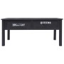Black wooden coffee table 100x50x45 cm by , Coffee table - Ref: Foro24-284141, Price: 156,47 €, Discount: %