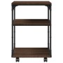 Soporte de impresora 3 niveles marrón roble 43x48x64 cm de , Soportes para impresoras - Ref: Foro24-842280, Precio: 48,69 €, ...